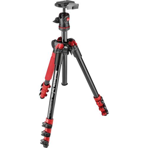 Manfrotto BeFree Compact Travel Aluminum Alloy Tripod MKBFRA4-BH