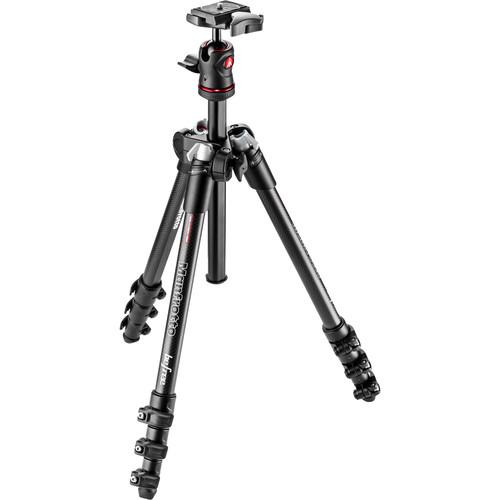 Manfrotto BeFree Compact Travel Aluminum Alloy Tripod MKBFRA4-BH