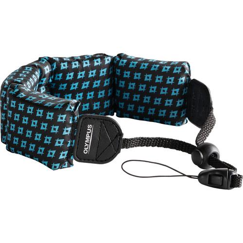 Olympus Floating Wrist Strap (Black/ Blue) 202588, Olympus, Floating, Wrist, Strap, Black/, Blue, 202588,