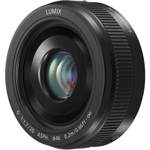 Panasonic LUMIX G 20mm f/1.7 II ASPH. Lens (Silver) H-H020AS