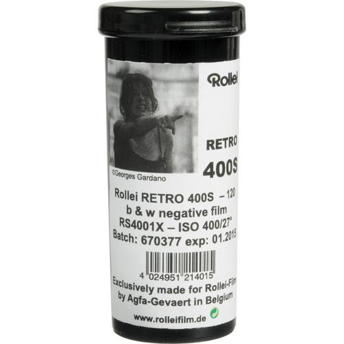 Rollei Retro 400S Black and White Negative Film 8124005
