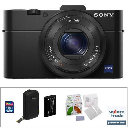 Sony Cyber-shot DSC-RX100 II Digital Camera DSCRX100M2/B