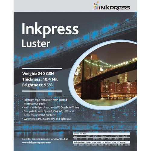 Inkpress Media Luster Paper (11 x 14