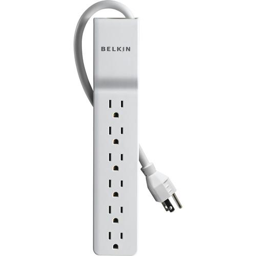 Belkin BE106000-04 6-Outlet Home/Office Surge BE106000-04-BLK, Belkin, BE106000-04, 6-Outlet, Home/Office, Surge, BE106000-04-BLK