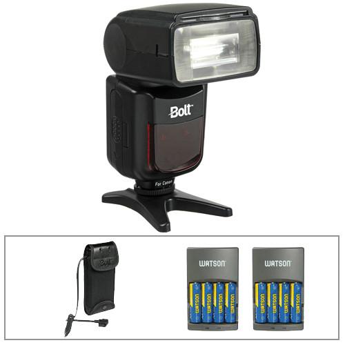 Bolt VX-760C Wireless TTL Flash for Canon Kit VX-760C-K3, Bolt, VX-760C, Wireless, TTL, Flash, Canon, Kit, VX-760C-K3,