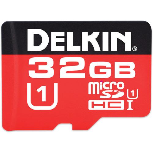 Delkin Devices 32GB 375X microSDHC Memory Card DDMSD37532GB, Delkin, Devices, 32GB, 375X, microSDHC, Memory, Card, DDMSD37532GB,