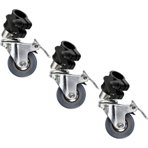 Impact  22mm Locking Casters (Set of 3) LSA-LW22, Impact, 22mm, Locking, Casters, Set, of, 3, LSA-LW22, Video