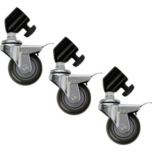 Impact  22mm Locking Casters (Set of 3) LSA-LW22