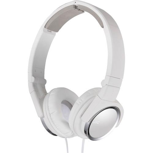 JVC HA-S400-B On-Ear Headphones (White) HA-S400-W