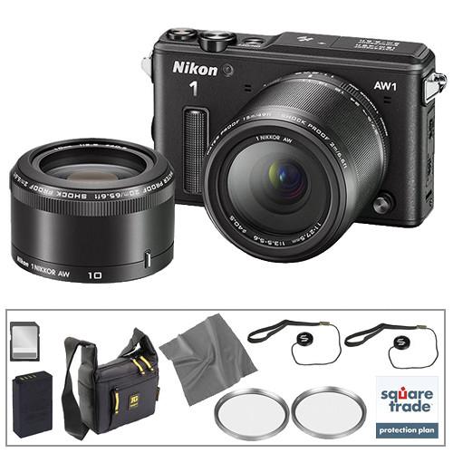 Nikon 1 AW1 Mirrorless Digital Camera with 11-27.5mm and 27667