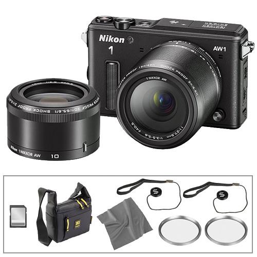 Nikon 1 AW1 Mirrorless Digital Camera with 11-27.5mm and 27667