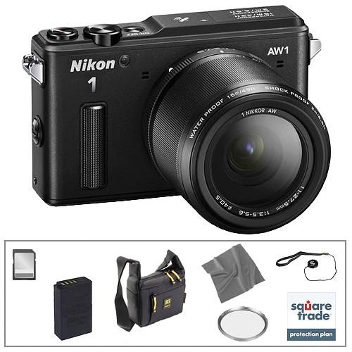 Nikon 1 AW1 Mirrorless Digital Camera with 11-27.5mm Lens 27665