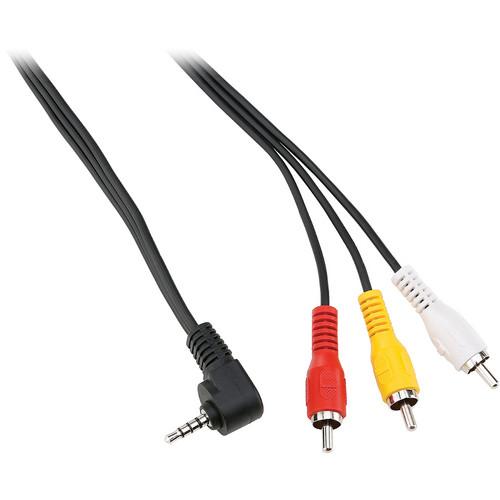 Pearstone Mini AV to 3 RCA Cable (1.5 ft) MAVC-101.5