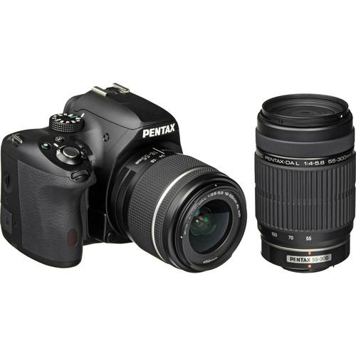Pentax K-50 DSLR Camera with 18-55mm Lens (Red) 10985