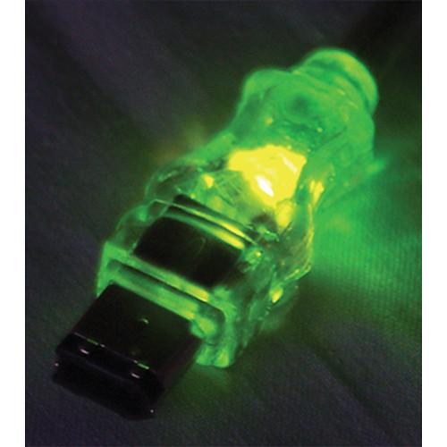 QVS FireWire/i.Link 6-Pin Translucent Cable CC1394-06RDL