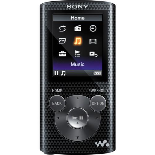 Sony 8GB NWZ-E384 Series Walkman MP3 Player (Black) NWZE384BLK