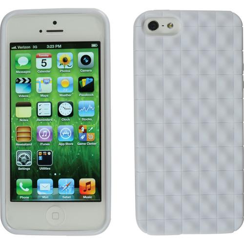 Xuma Textured Flex Case for iPhone 5 & 5s (White) CG2-13W