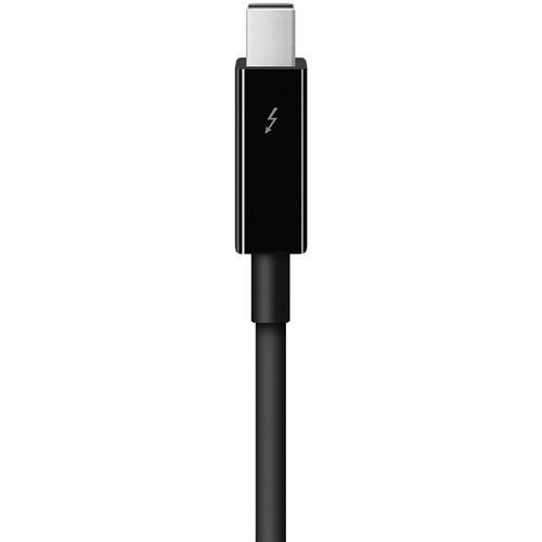 Apple 1.6' (0.5 m) Thunderbolt Cable (Black) MF640ZM/A, Apple, 1.6', 0.5, m, Thunderbolt, Cable, Black, MF640ZM/A,