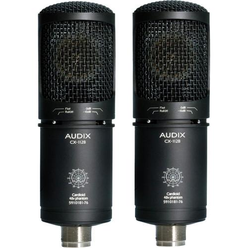 Audix CX112B Studio Condenser Microphone (Matched Pair) CX112BMP