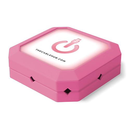 CableHub  Square CableHub (Pink) CHSQ-004