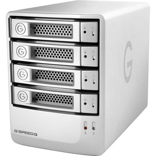 G-Technology G-SPEED Q 16TB (4 x 4TB) 4-Bay RAID Array 0G02840, G-Technology, G-SPEED, Q, 16TB, 4, x, 4TB, 4-Bay, RAID, Array, 0G02840