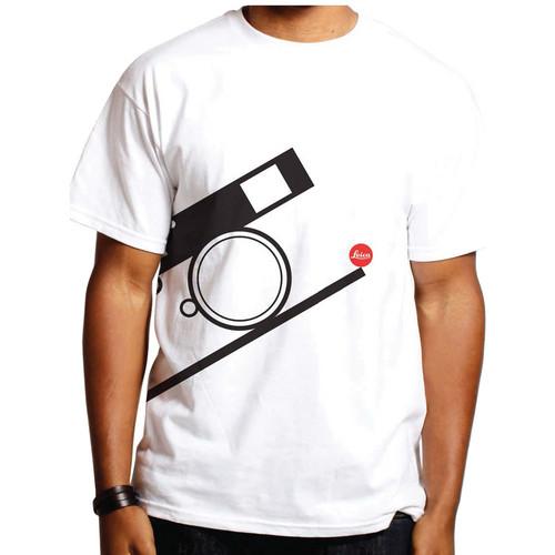 Leica Bauhaus T-Shirt (X-Large, White on Black) 94139