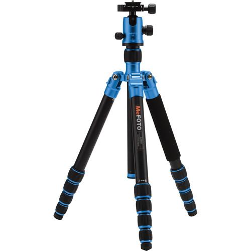 MeFOTO GlobeTrotter Aluminum Travel Tripod Kit (Black) A2350Q2K