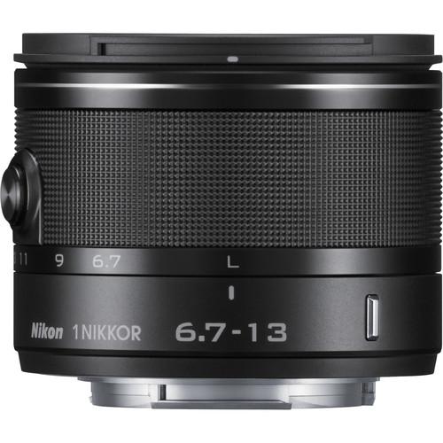 Nikon 1 NIKKOR 6.7-13mm f/3.5-5.6 VR Lens (Silver) 3330, Nikon, 1, NIKKOR, 6.7-13mm, f/3.5-5.6, VR, Lens, Silver, 3330,
