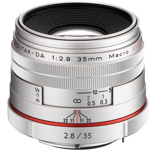 Pentax HD Pentax DA 35mm f/2.8 Macro Limited Lens (Black) 21450, Pentax, HD, Pentax, DA, 35mm, f/2.8, Macro, Limited, Lens, Black, 21450