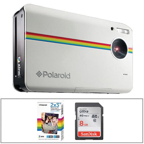 User manual Polaroid Z2300 Instant Digital Camera Kit (White) | PDF