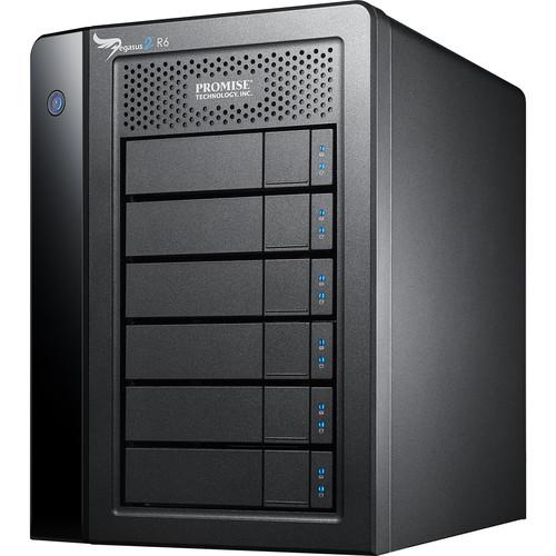 Promise Technology 12TB Pegasus2 R6 Thunderbolt 2 P2R6HD12US, Promise, Technology, 12TB, Pegasus2, R6, Thunderbolt, 2, P2R6HD12US,