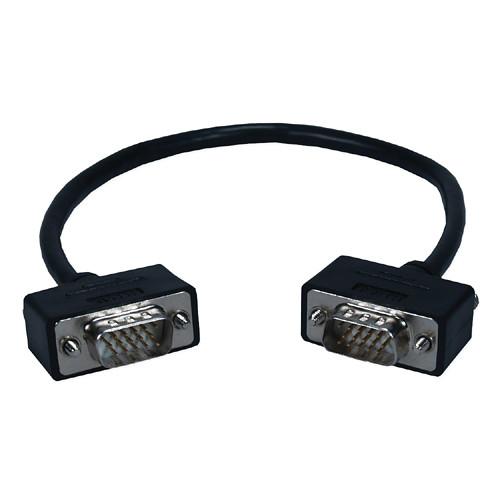 QVS HD15 Male to HD15 Male Cable with Panel-Mountable CC388M1-15