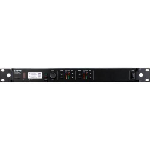 Shure ULXD4D Dual-Channel Wireless Receiver (H50) ULXD4D-H50, Shure, ULXD4D, Dual-Channel, Wireless, Receiver, H50, ULXD4D-H50,