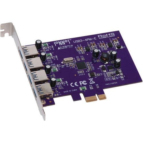 Sonnet USB3-4PM-E Allegro 4-Port USB 3.0 PCI Express USB3-4PM-E, Sonnet, USB3-4PM-E, Allegro, 4-Port, USB, 3.0, PCI, Express, USB3-4PM-E