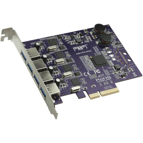 Sonnet USB3-4PM-E Allegro 4-Port USB 3.0 PCI Express USB3-4PM-E, Sonnet, USB3-4PM-E, Allegro, 4-Port, USB, 3.0, PCI, Express, USB3-4PM-E