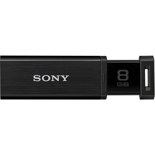 Sony 64GB MicroVault Mach USM-QX Flash Drive (Black) USM64GQX/B, Sony, 64GB, MicroVault, Mach, USM-QX, Flash, Drive, Black, USM64GQX/B