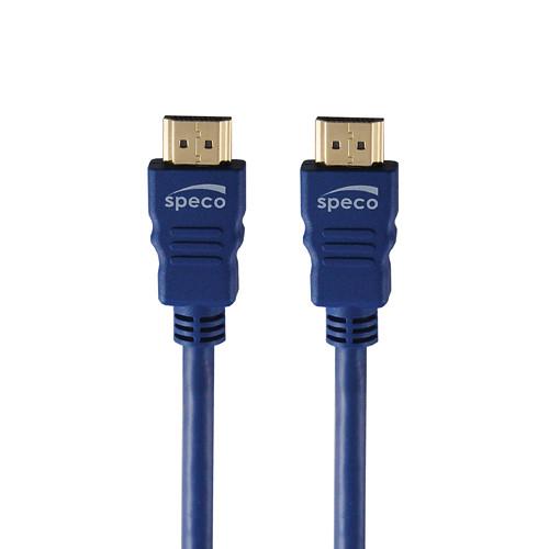 Speco Technologies HDMI Male CL2 Cable (Blue, 15') HDCL15, Speco, Technologies, HDMI, Male, CL2, Cable, Blue, 15', HDCL15,