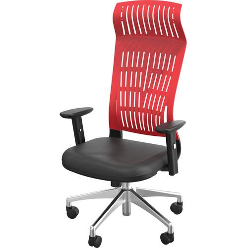 Balt Fly High Back Office Chair with Adjustable Arms (Red) 34747, Balt, Fly, High, Back, Office, Chair, with, Adjustable, Arms, Red, 34747
