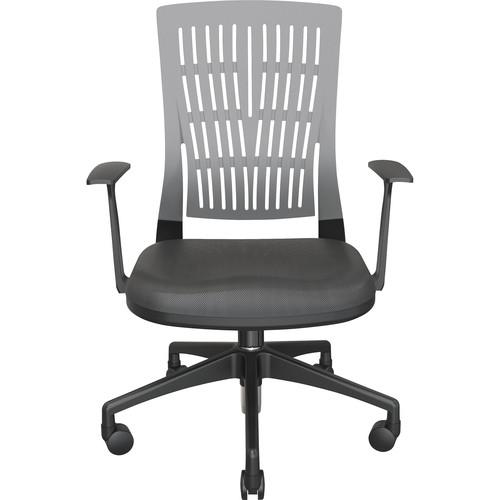 Balt Fly Mid Back Office Chair with Fixed Arms (Black) 34741