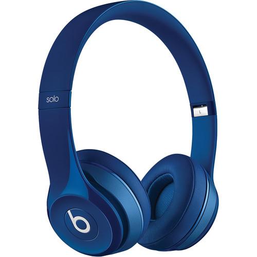 Beats by Dr. Dre Solo2 On-Ear Headphones (Blue) MHBJ2AM/A, Beats, by, Dr., Dre, Solo2, On-Ear, Headphones, Blue, MHBJ2AM/A,