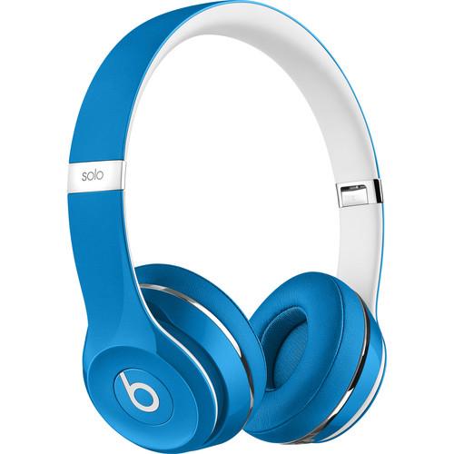 Beats by Dr. Dre Solo2 On-Ear Headphones (Blue) MHBJ2AM/A