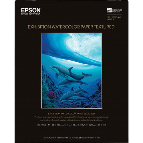 Epson Exhibition Watercolor Paper Textured S045486