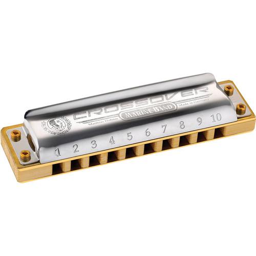 Hohner Marine Band Crossover Harmonica with Retail Box M2009BX-E