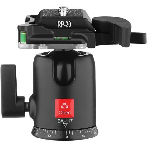 Oben  BA-117 Single Lever Ball Head BA-117, Oben, BA-117, Single, Lever, Ball, Head, BA-117, Video