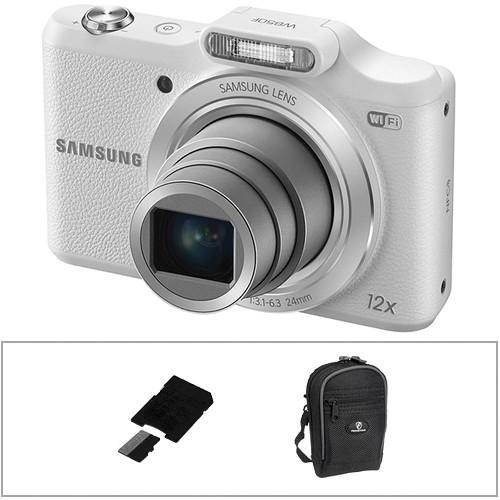Samsung WB50F Smart Digital Camera Basic Kit (White), Samsung, WB50F, Smart, Digital, Camera, Basic, Kit, White,