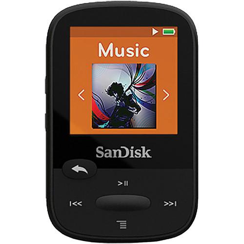 SanDisk 4GB Clip Sport MP3 Player (Red) SDMX24-004G-A46R, SanDisk, 4GB, Clip, Sport, MP3, Player, Red, SDMX24-004G-A46R,