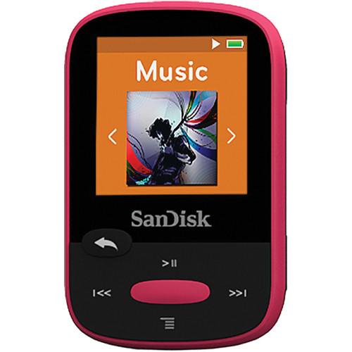 SanDisk 8GB Clip Sport MP3 Player (Blue) SDMX24-008G-A46B
