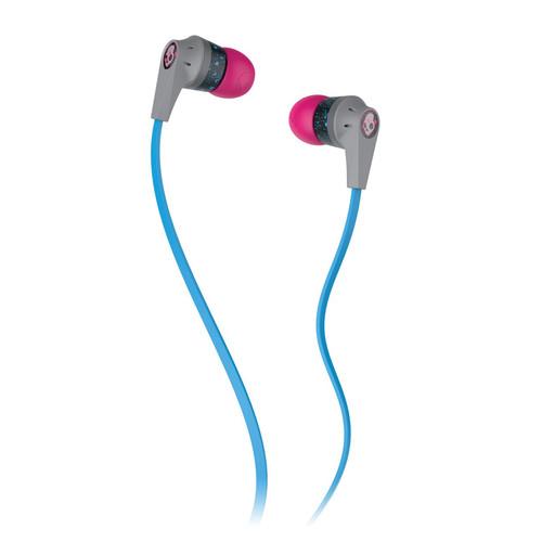 Skullcandy INK'D 2.0 Earbud Headphones (Gray and Cyan), Skullcandy, INK'D, 2.0, Earbud, Headphones, Gray, Cyan,