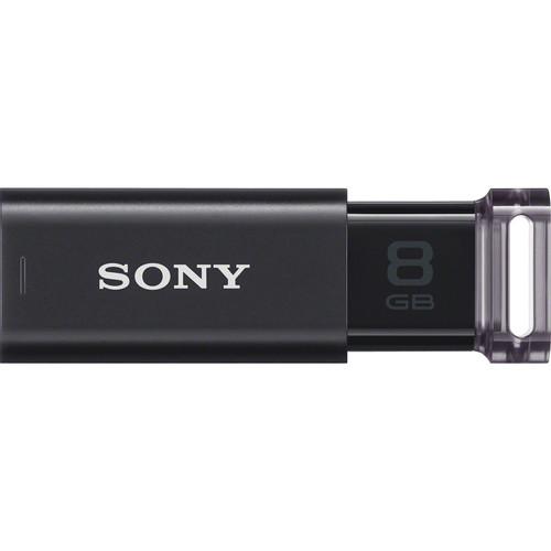 Sony 8GB MicroVault U-Series USB 3.0 Flash Drive (Black)