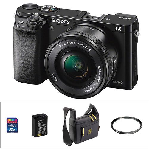 Sony Alpha a6000 Mirrorless Digital Camera ILCE6000L/B, Sony, Alpha, a6000, Mirrorless, Digital, Camera, ILCE6000L/B,